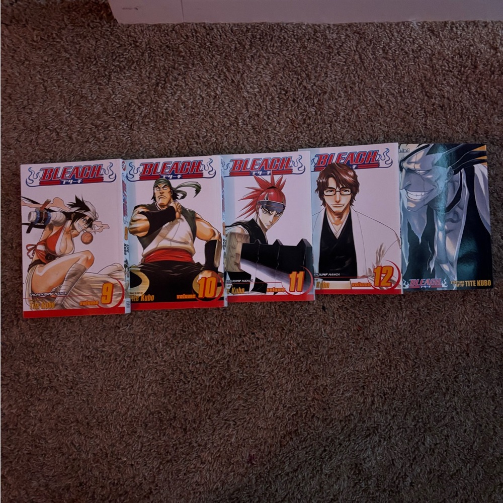 Bleach Manga Books 9-15